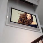 Dự án thi công màn hình LCD treo tường 65 inch Wifi tại Hair Salon Hương Rose 38 Tuệ Tĩnh 4