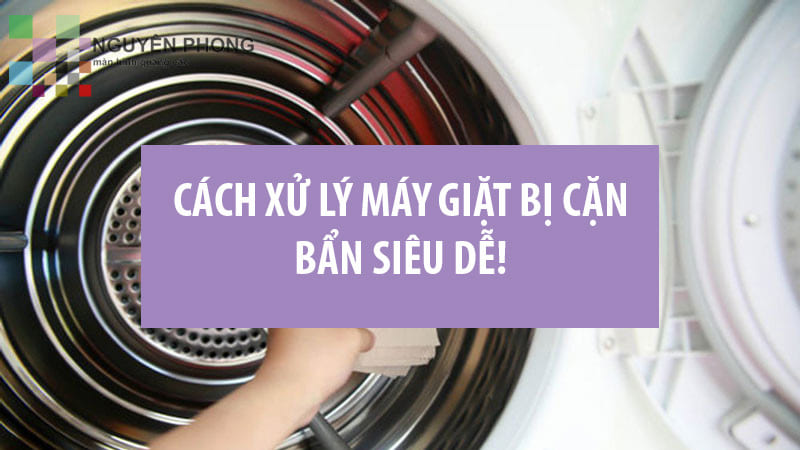 Cách xử lý máy giặt bị cặn bẩn cực "đơn giản" 5
