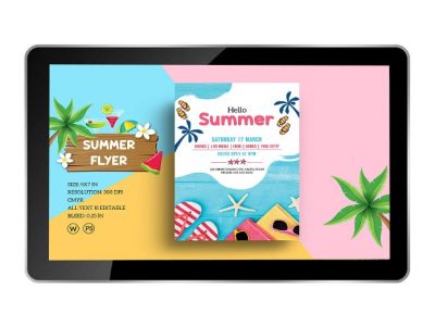 Màn hình quảng cáo LCD treo tường 65 inch SAMSUNG, LG | CYL-TG650B1-WS - Nguyên Phong