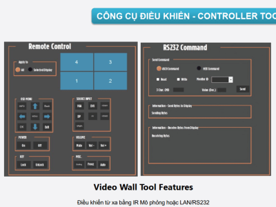 Màn Hình Ghép Châu Âu 55 Inch: Giải Pháp Video Wall Chuyên Nghiệp Cho Mọi Dự Án - Nguyên Phong