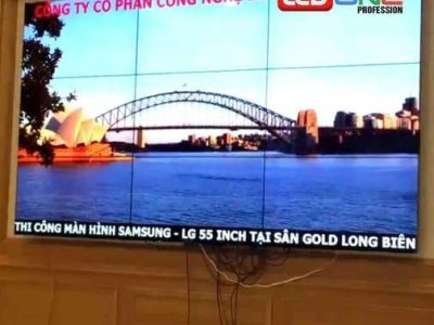 Màn Hình Ghép 55 Inch Samsung Viền Siêu Mỏng – Giải Pháp Hiển Thị Chuyên Nghiệp 2026 - Nguyên Phong