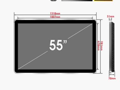 Màn Hình Quảng Cáo LCD Treo Tường 55 Inch: Giải Pháp Hiển Thị Hiệu Quả - Nguyên Phong