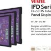 Màn hình quảng cáo cảm ứng Châu Âu 86 inch Dual OS Interactive Flat Panel Displays - Nguyên Phong