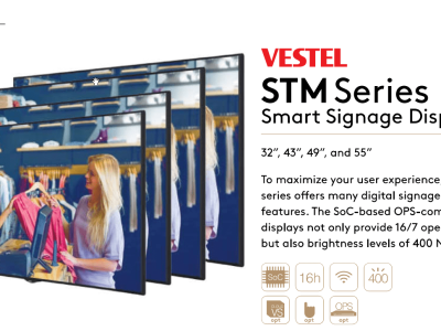 Màn hình quảng cáo Châu Âu 43 inch Smart Signage Display - Nguyên Phong